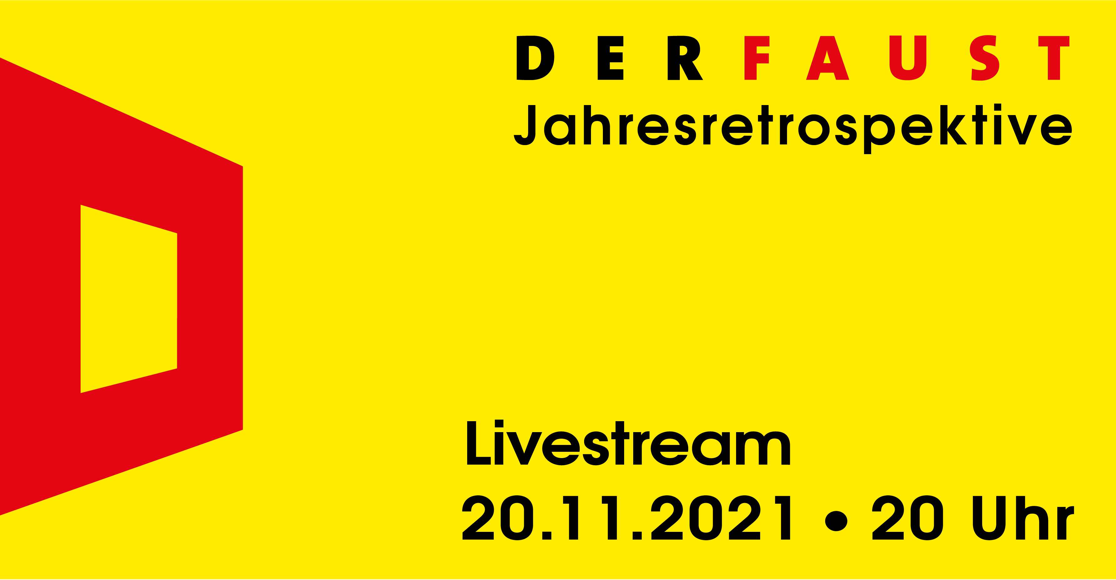 HLTM Deutscher Theaterpreis DER FAUST 2021 Digitale Verleihung